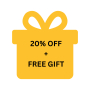 20% OFF + a Free Gift